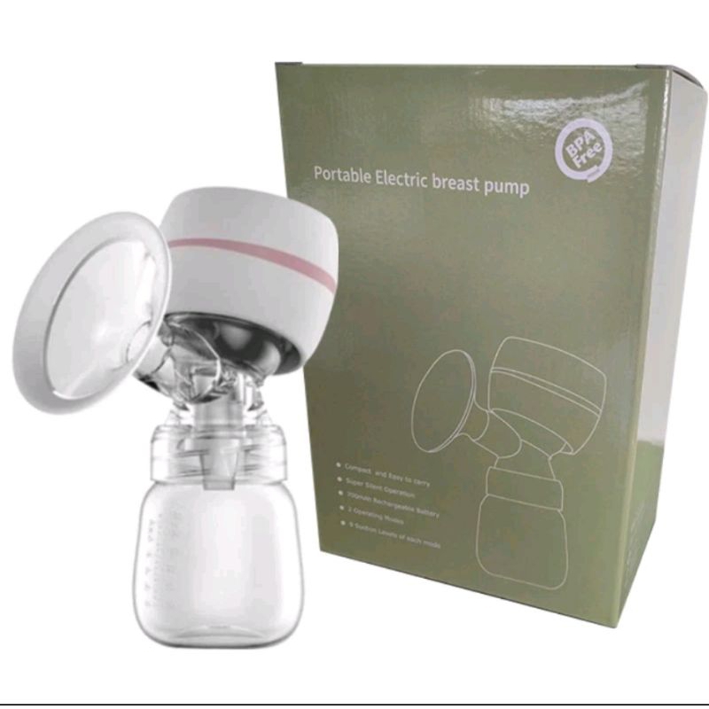 Pompa ASI Elektrik Portable Painles Single Breast Pump
