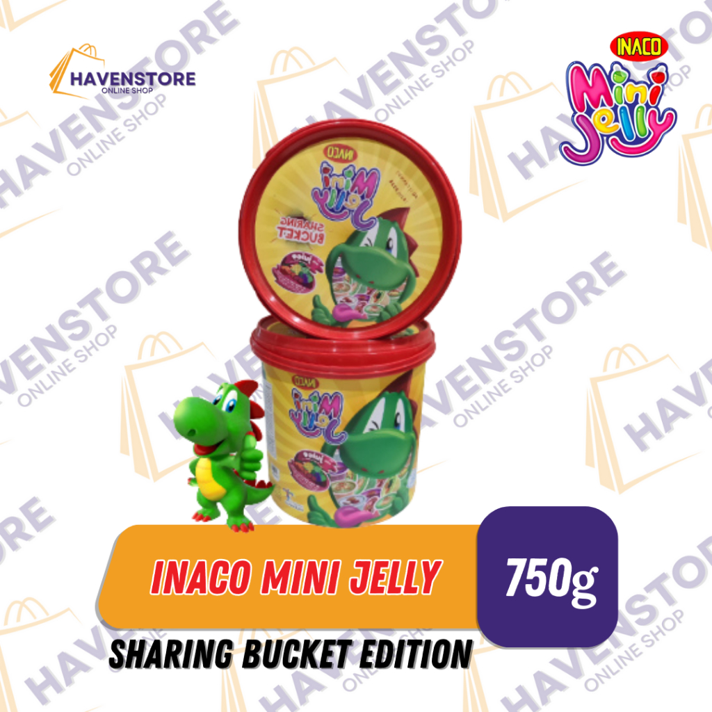 

INACO MINI JELLY Bucket isi 50 cups | Inaco Ember Mini Jeli 750g