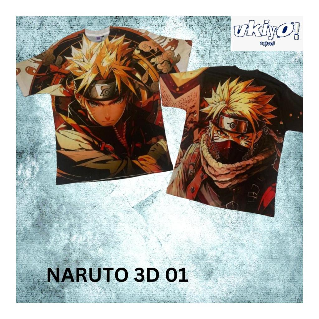 KAOS TAG THAILAND NARUTO 3D AOP (ALL OF PRINT) | ANIME FULLPRINT FULL PRINT T-SHIRT