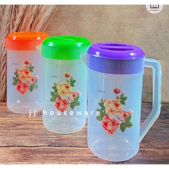 Teko plastik 2,1 Liter SUNRISE / Teko eskan 2,1L plastik 6200 /BUKAN TEKO LISTRIK