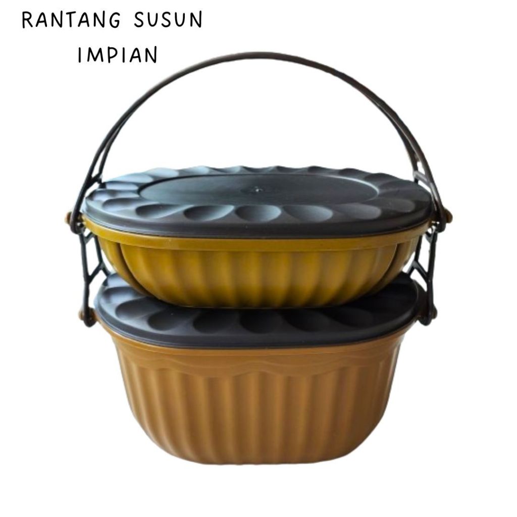 RANTANG IMPIAN SUSUN 2 / RANTANG PLASTIK SUSUN 2 MURAH / RANTANG SUSUN PLASTIK MURAH