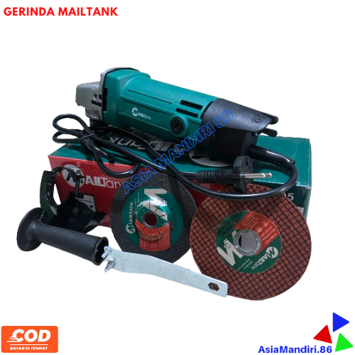 TERLARIS-Mailtank Mesin Gerinda Listrik  4 Inch SH05 Free 1 Set Areng Dan 2pc Mata