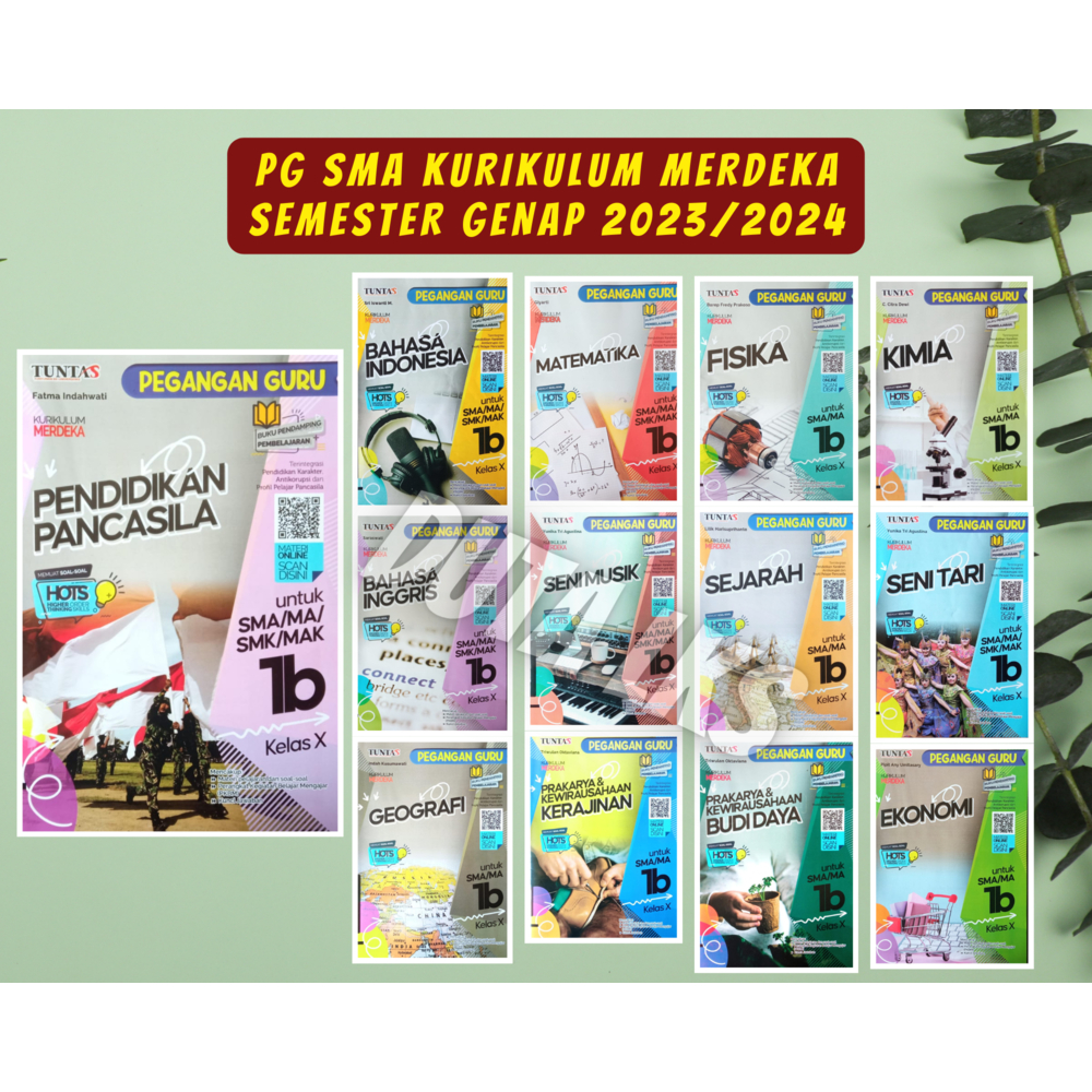 Buku Pegangan Guru (PG) SMA/MA/SMK/MAK Kelas 10 Tuntas - Merdeka Semester Genap 2023/2024 - PANCASIL