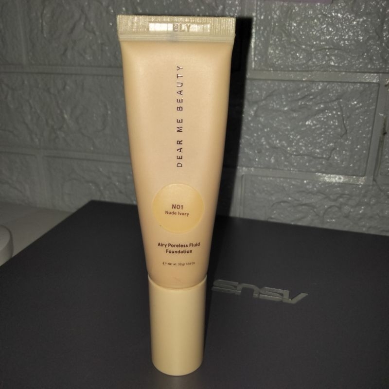 preloved foundation dear me beauty n01