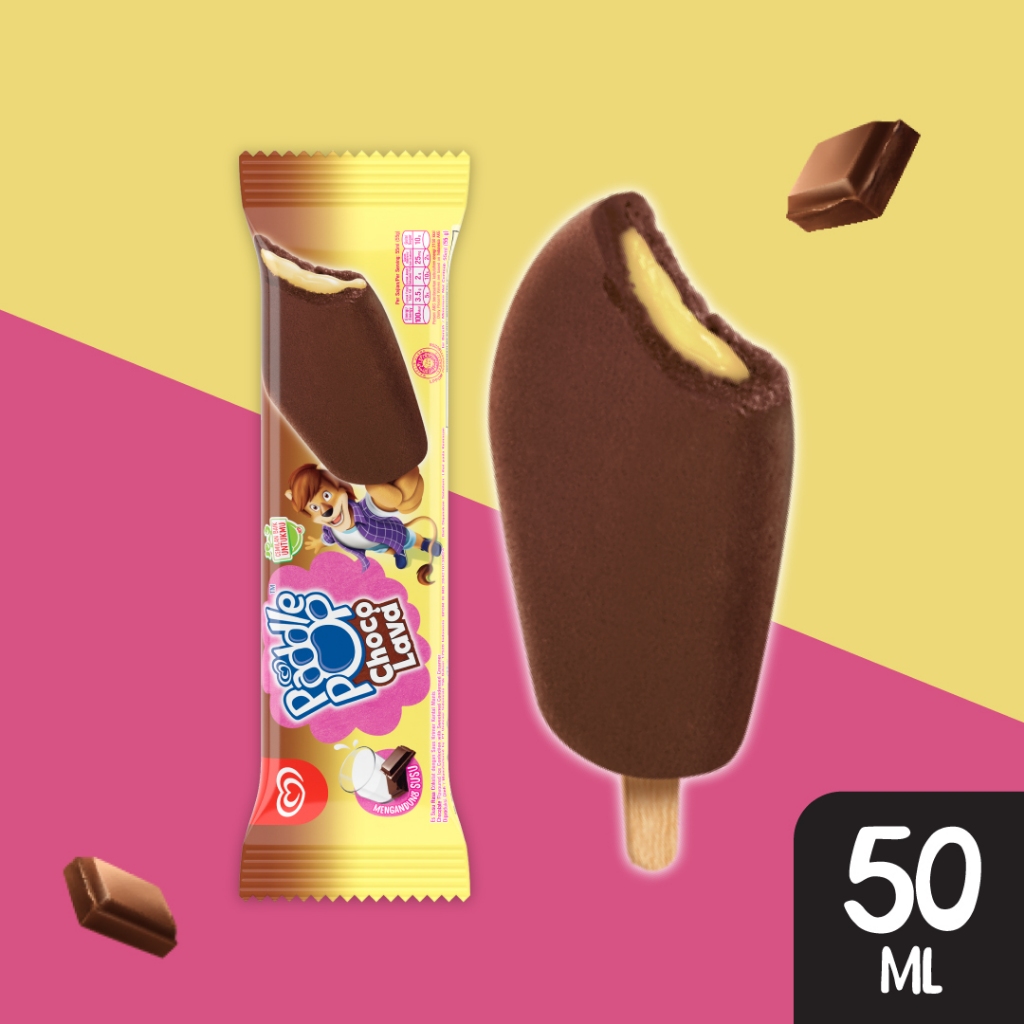 

Paddle Pop Ice Cream Choco Lava 55 ML - Es Krim / Ice Cream Wall's
