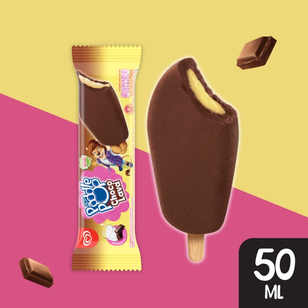 Paddle Pop Ice Cream Choco Lava 55 ML - Es Krim / Ice Cream Wall's