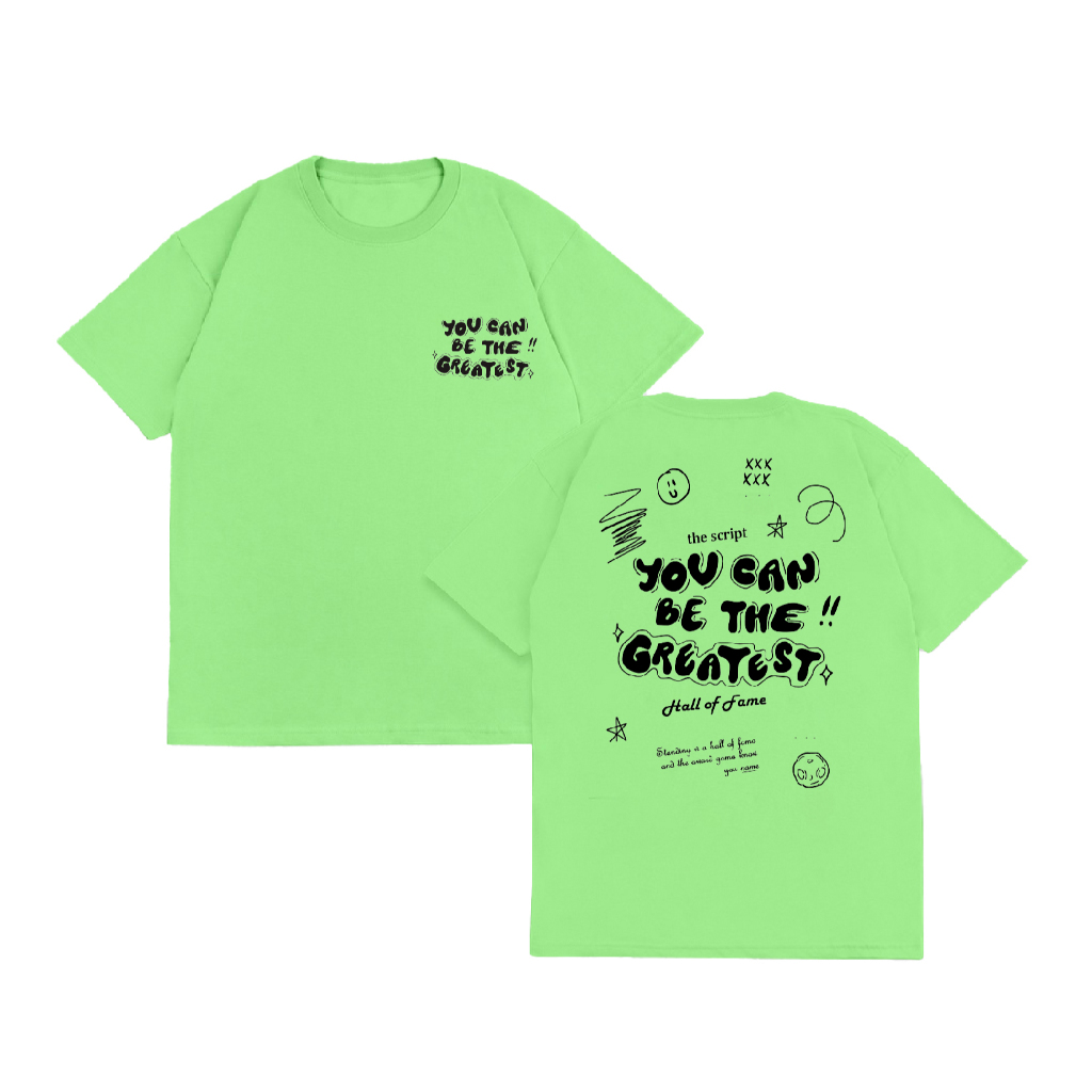 WGUD'S T-shirt YOU CAN BE THE GREATEST [sablon DTF] Unisex Pria & Wanita *PREMIUM QUALITY*-3