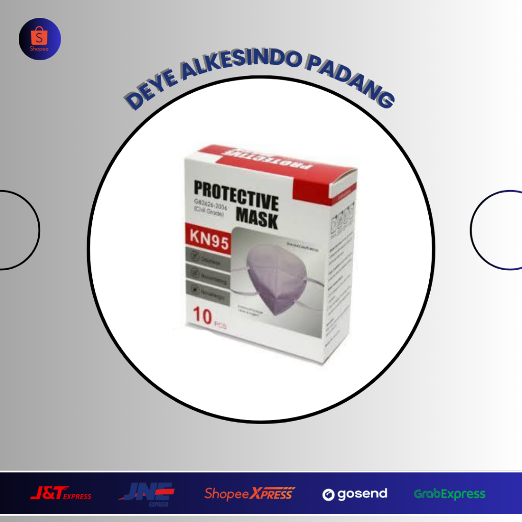 MASKER PROTECTIVE MASK - KN95 ISI 10 PCS