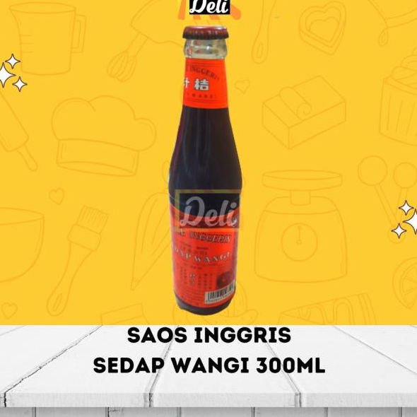 

Kualitas terbaik] Kecap Saus Inggris Inggeris Sedap Wangi 300ml/Saus Inggris 300ml Sedap