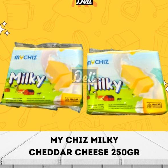 

><><><] MY Chiz MILKY Cheddar 250gr/Keju MILKY My Chiz 250gr/MyChiz Milky 250g