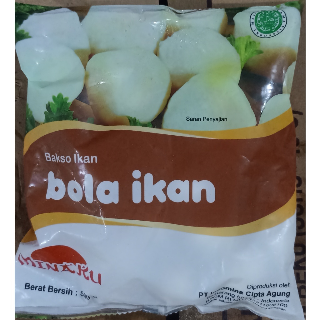 

Minaku Bola Ikan 500gram