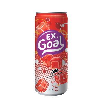 

Ex Goal Minuman Berkarbonasi Soda Kaleng 250. ml Cola