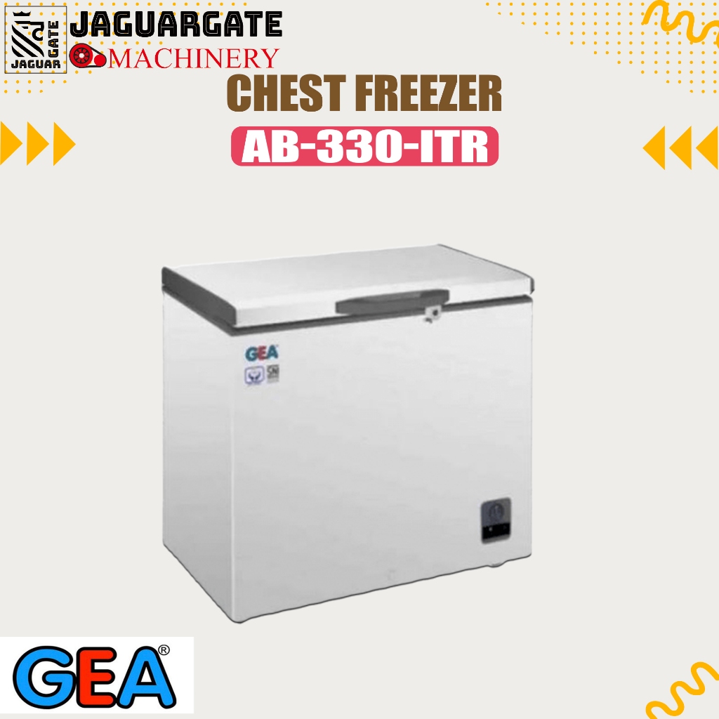 GETRA CHEST FREEZER AB-330-ITR / Freezer Box GEA 330 Liter Low Watt