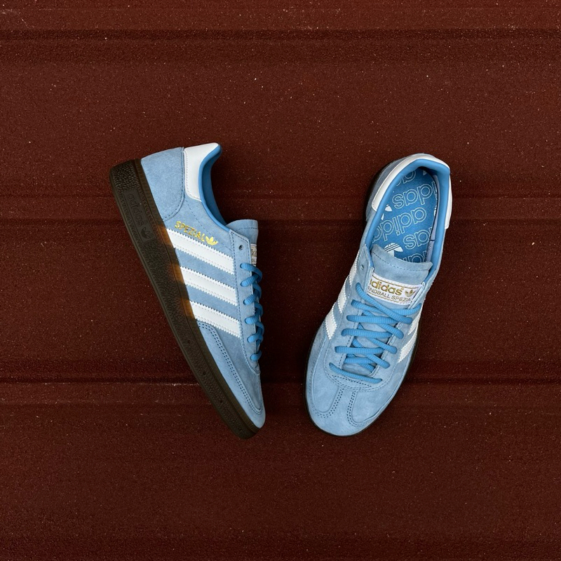 ADIDAS HANDBALL SPEZIAL LIGHT BLUE / ICE BLUE ORIGINAL 100%