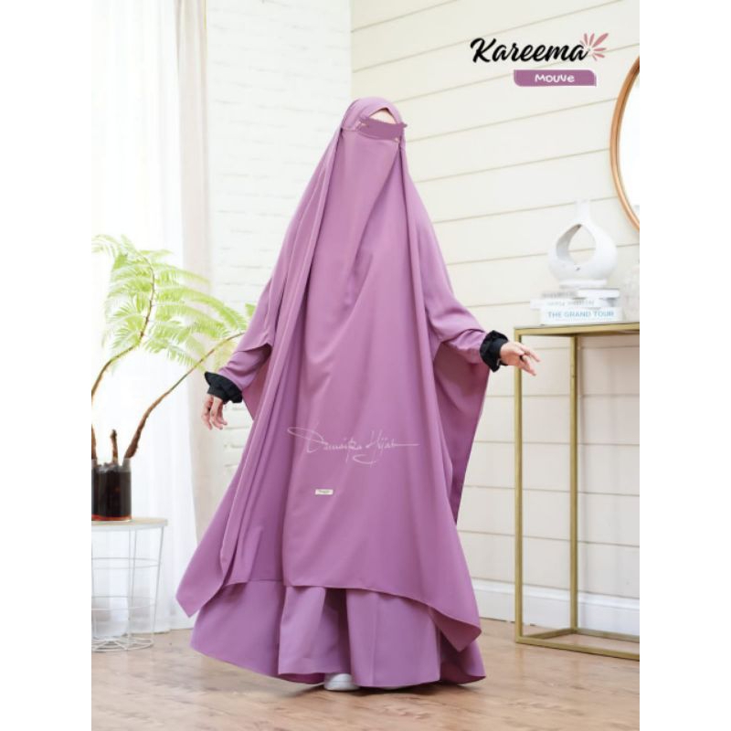Kareema Set Gamis Cadar By Damaira hijab FK