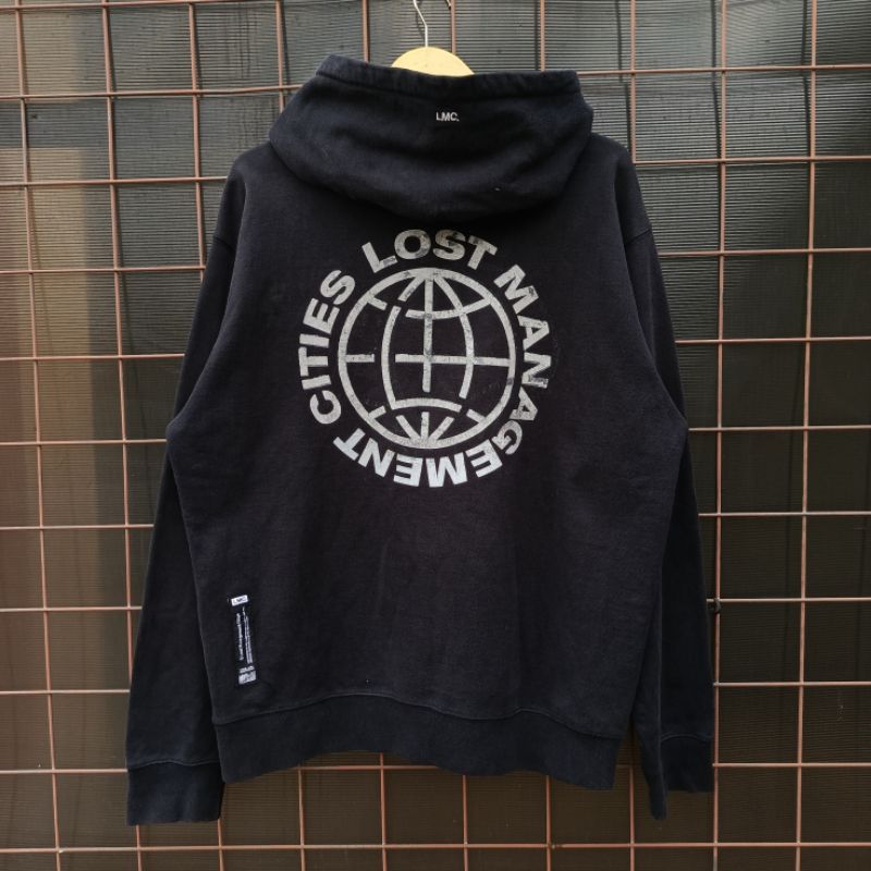 Hoodie LMC Lost Management Cities Reflektif Big Logo Original