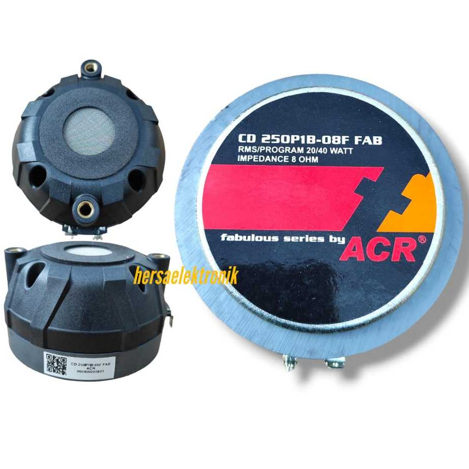driver ACR tweeter Fabulous magnet CD 250P18-08F FAB ACR