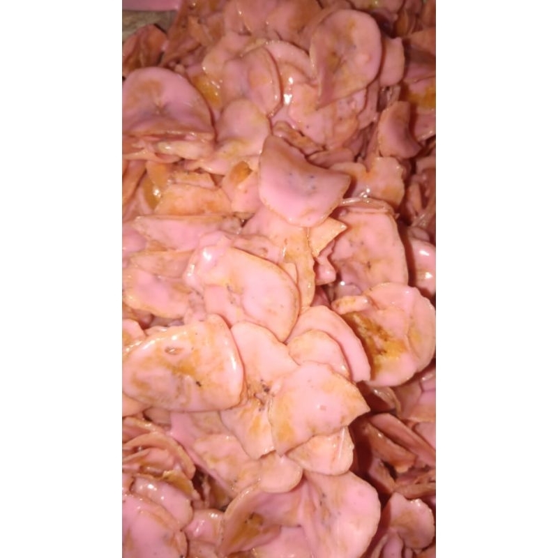 

keripik pisang lumer Stroberi