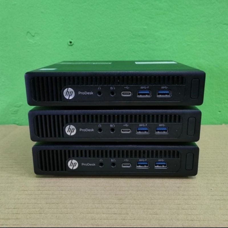MINI PC HP PRODESK 600 G2 INTEL CORE I3 6100T RAM 8GB SSD 256GB