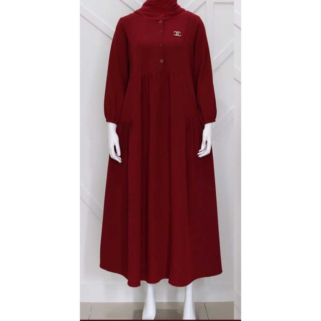 PO Gamis / Midi bahan Katun Toyobo