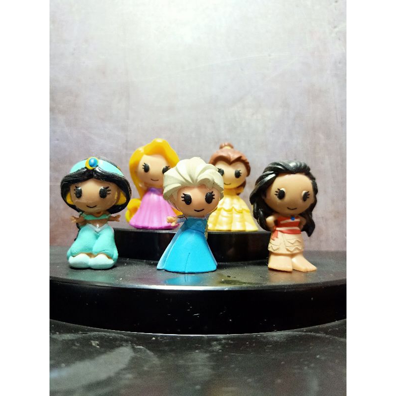 Figure Disney Collection Ooshies Princess Chibi Set
