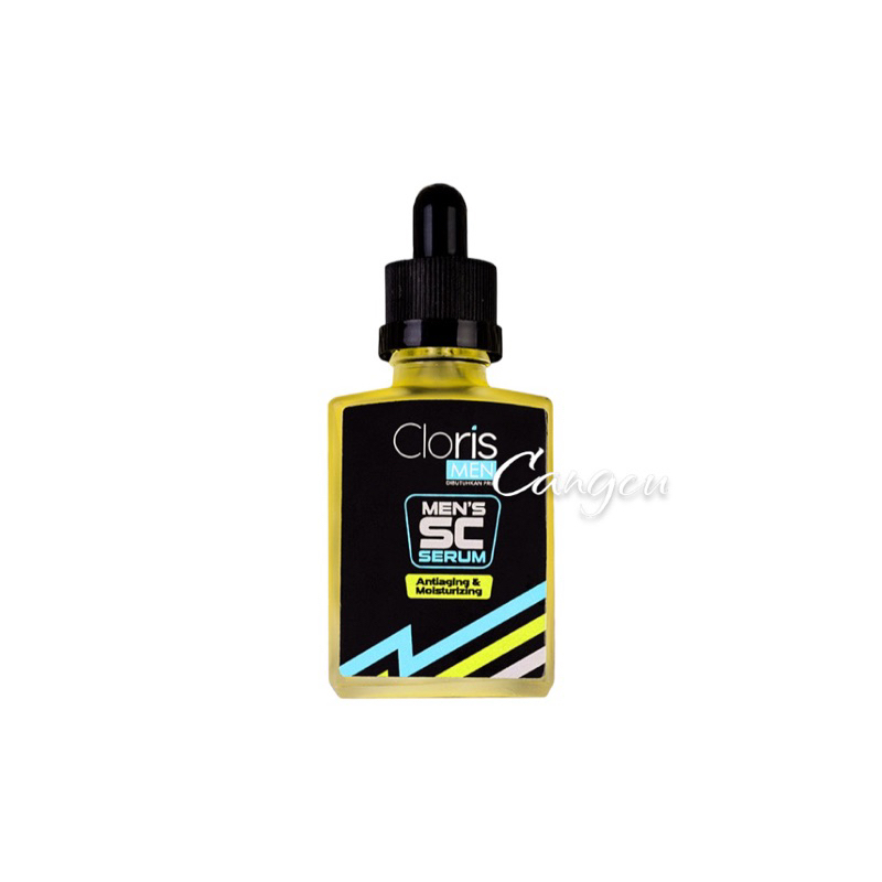 Clorismen SC Serum 30 ml - Serum Wajah Pria Memudarkan Bekas Jerawat Bopeng