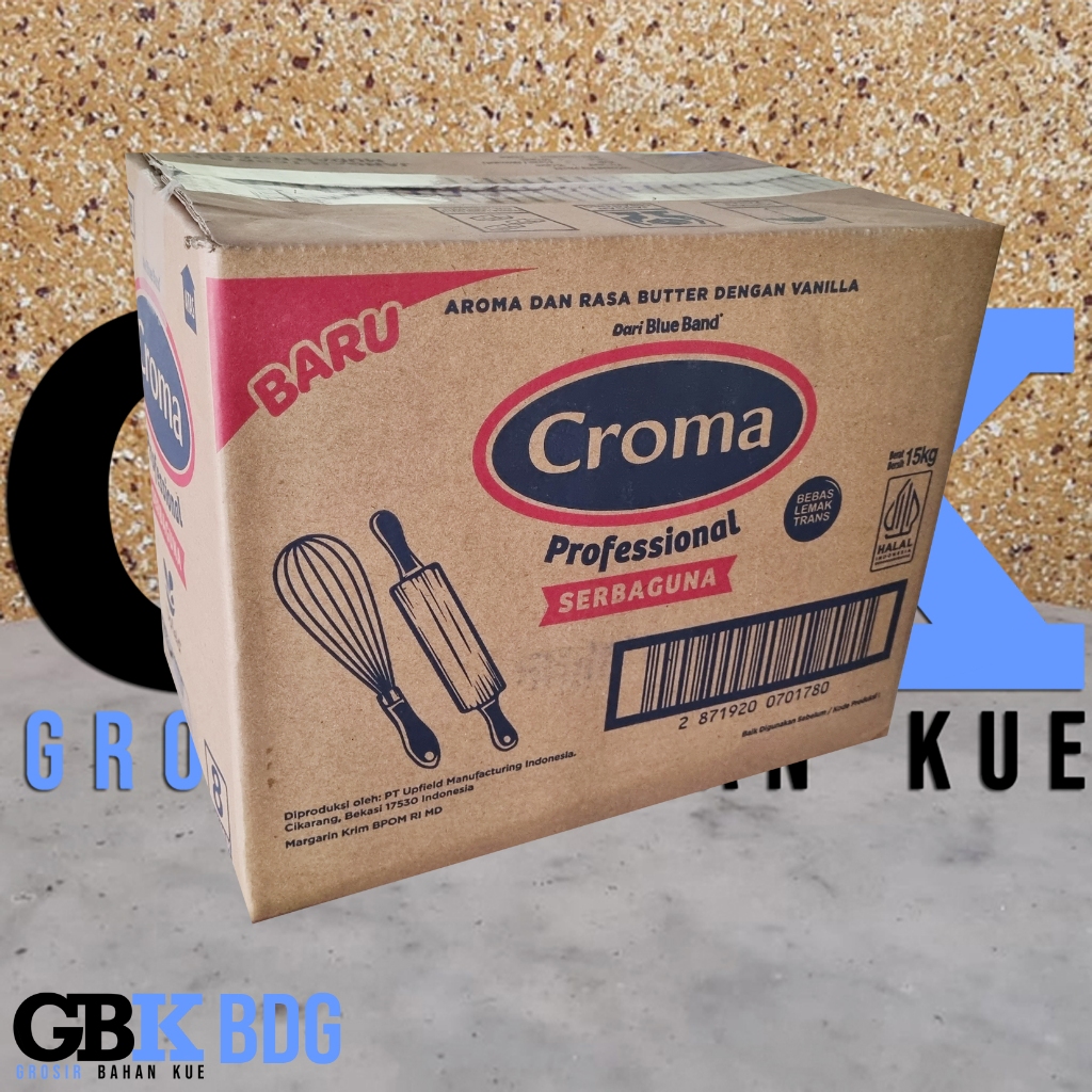 

Vanilla Margarine Serbaguna Blue Band Croma 15 Kg