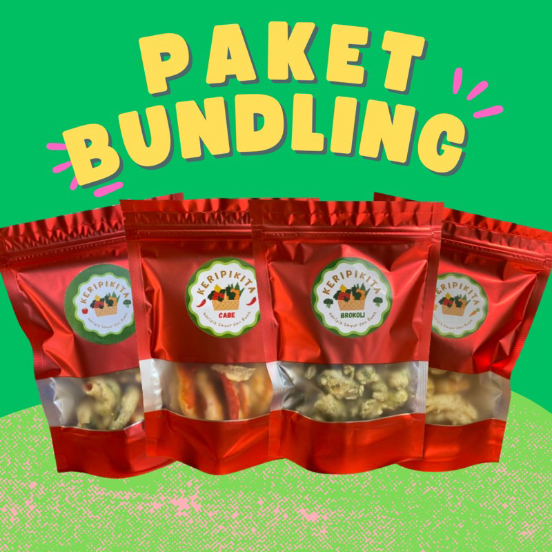 

Bundling Keripik Brokoli Paprika Cabe Bombay Camilan Sehat Makanan Ringan