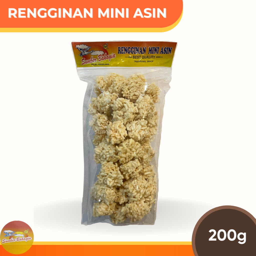 

Rengginan Mini Asin