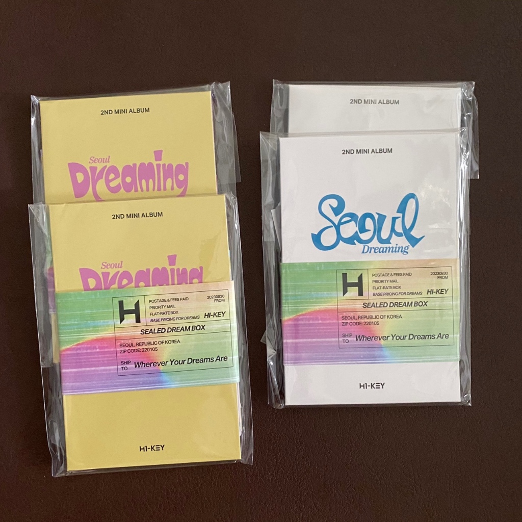 [READY SEALED] H1-KEY - 2nd Mini Album Seoul Dreaming POCA Album Only No BENE