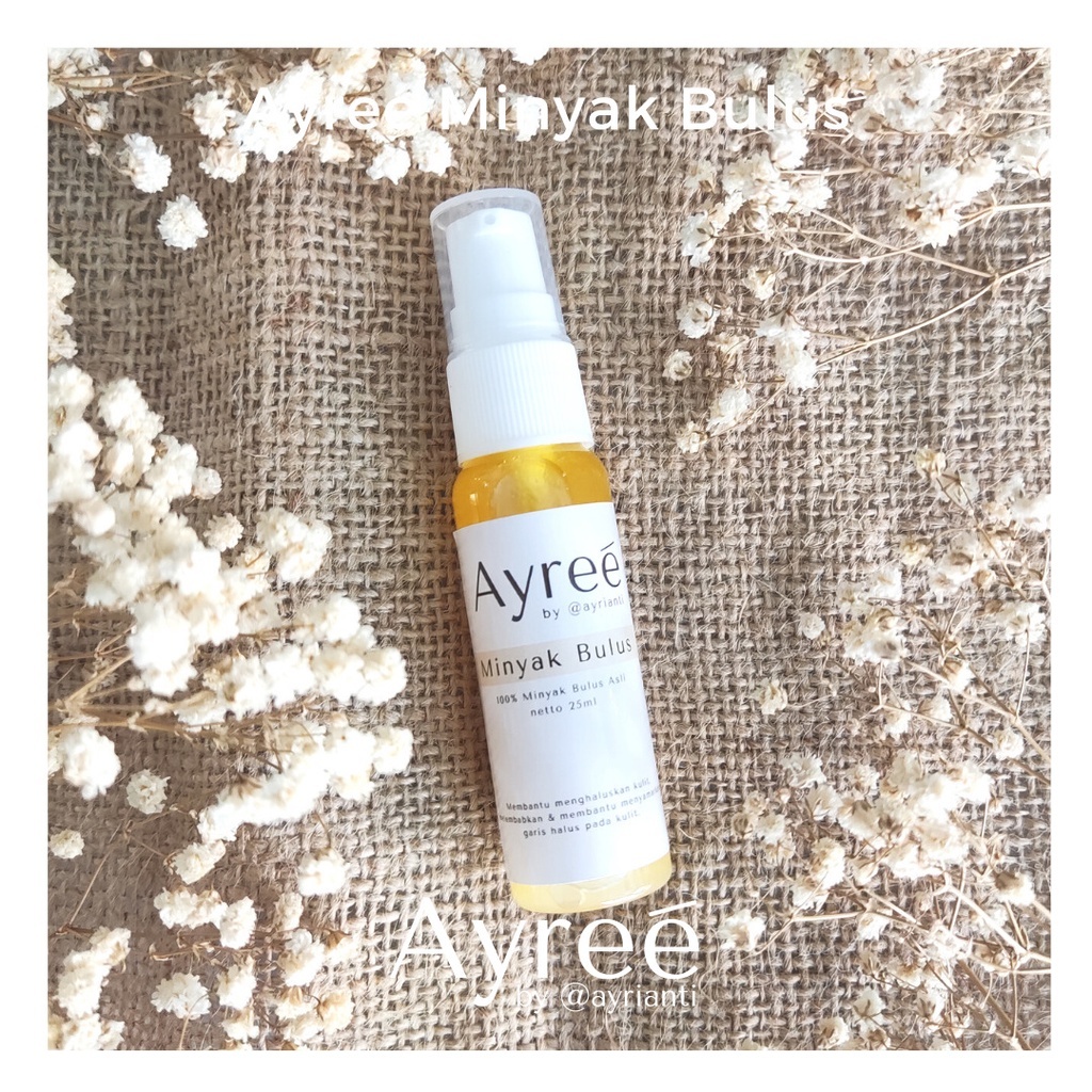 Ayree by Ayrianti Minyak Bulus 25ml - 100% Minyak Bulus Asli