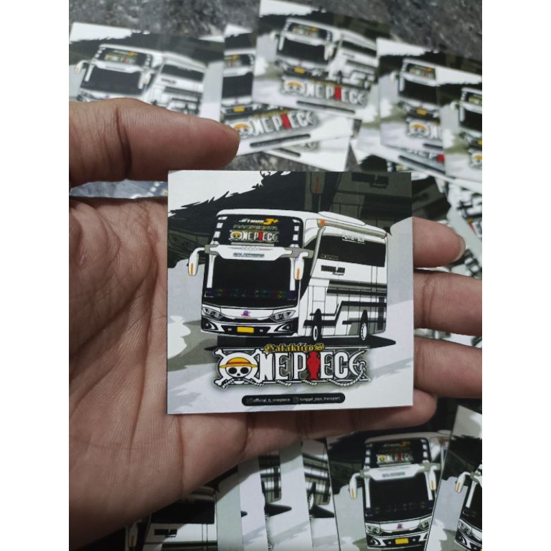 

stiker bus terbaru tunggal jaya one piece isi 52 pcs