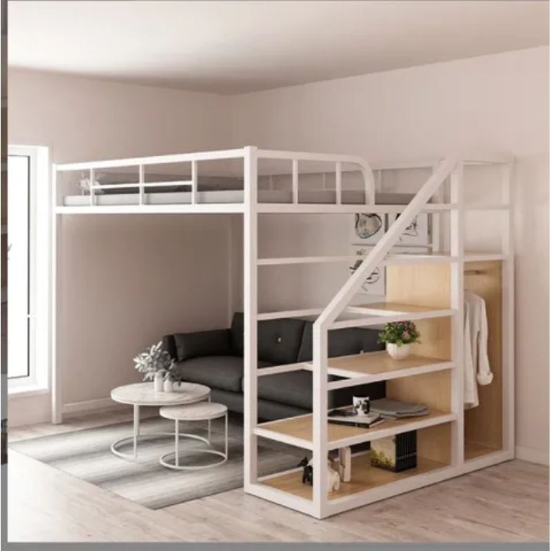 ranjang besi tingkat modern minimalis