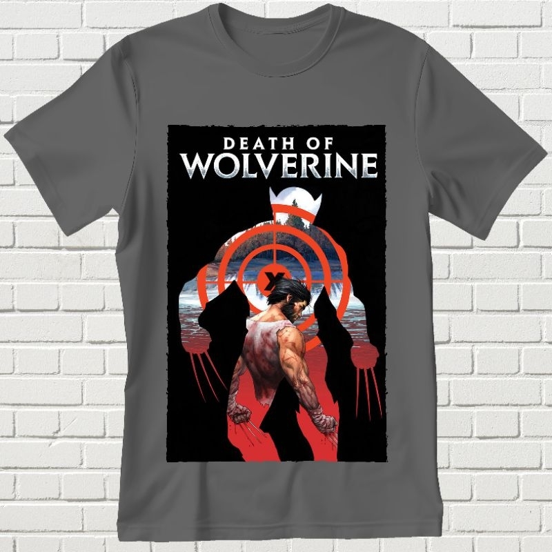 TSHIRT UNISEX WOLVERINE || BAJU KAOS WOLVERINE X MEN || KAOS DISTRO PREMIUM WOLVERINE