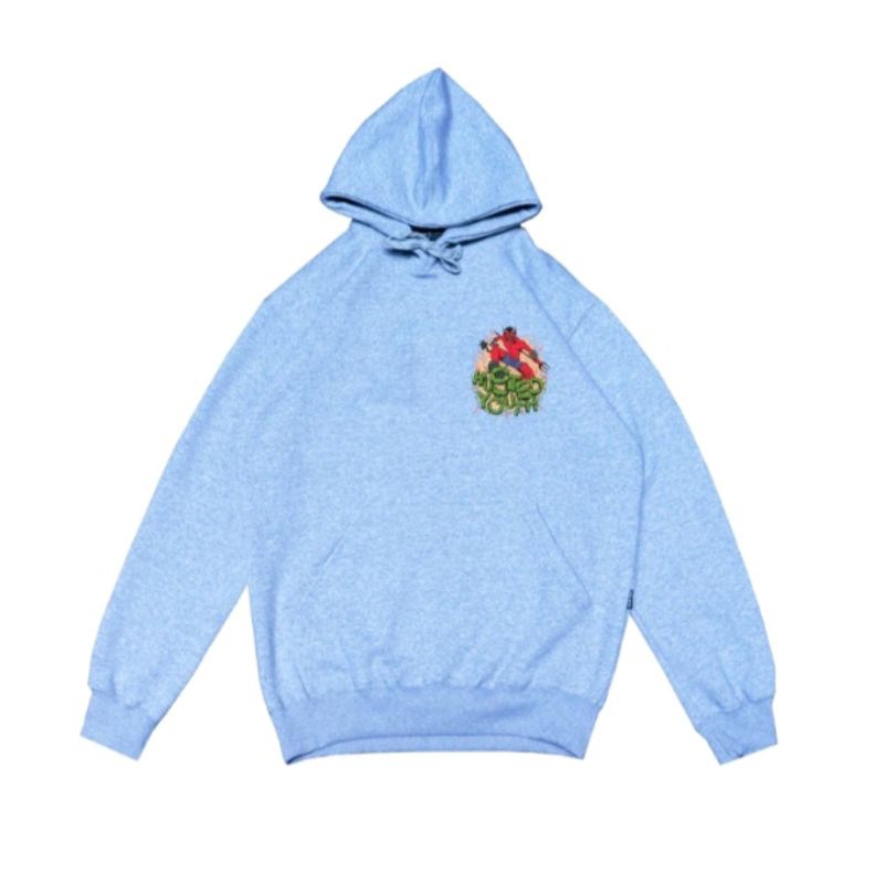 HUSTED DIVEL GREY HOODIE