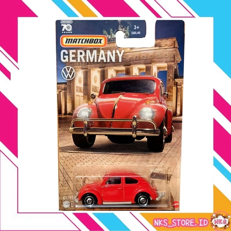 Matchbox 1962 Volkswagen beetle