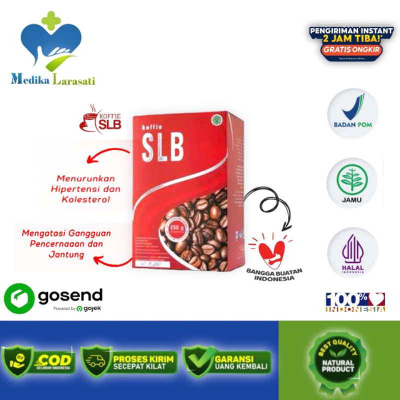 

Kopi SLB/ Koffie SLB (1 Box Isi 10 Sachet 100% ORI)