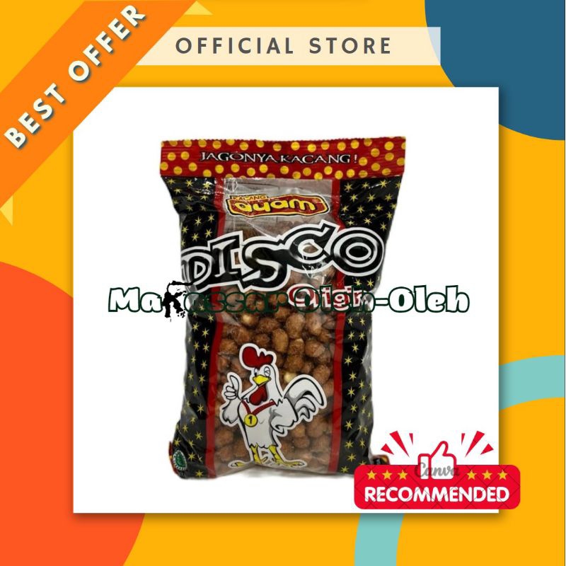 

Kacang Ayam Disco 450 gr / Makassar Oleh Oleh