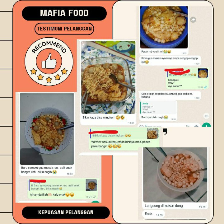 

Terbaru BASO ACI AYAM SUWIR PEDAS KHAS GARUT MAFIA BASO ACI Readystock