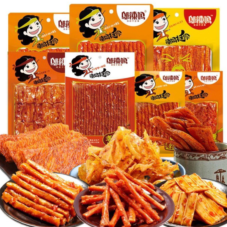 

GROSIR MURAH HALAL Wulama Latiao Spicy Tofu