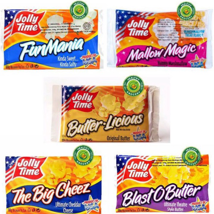 

Murah Banget Jolly Time Pop Corn 1gr Sale