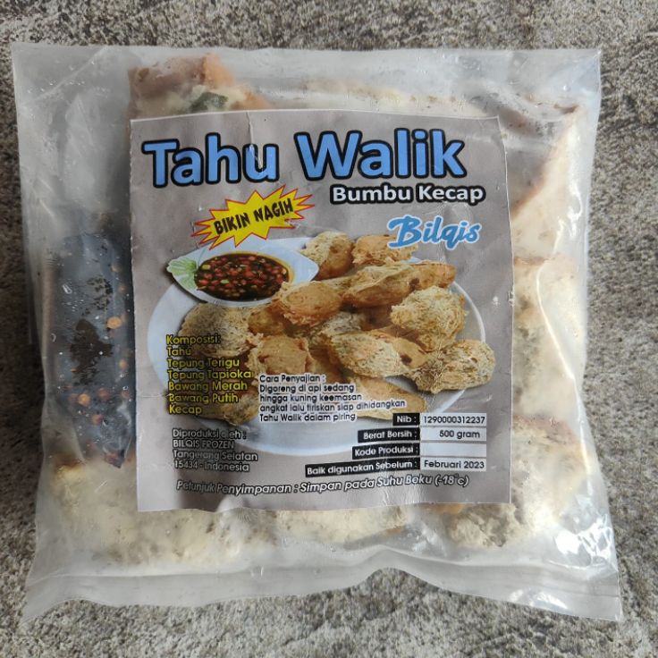 

TERMURAH TAHU WALIK BUMBU KECAP 5gr