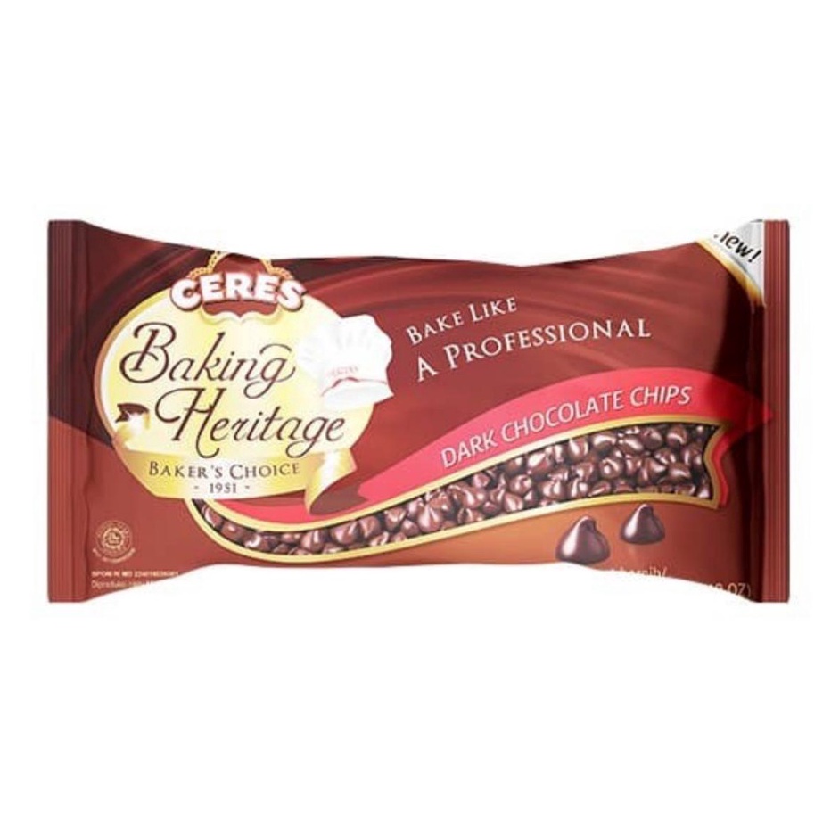 

D2289 Ceres Baking Heritage Dark Chocolate Chips Chips 25gram