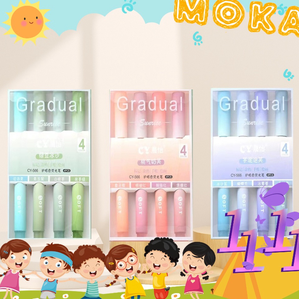 

Terkini MOKA 1 SET ISI 4 HIGHLIGHTER WARNA PASTEL TERANG 1 SET STABILO HIGHLIGHTER WARNA PASTEL MKP22