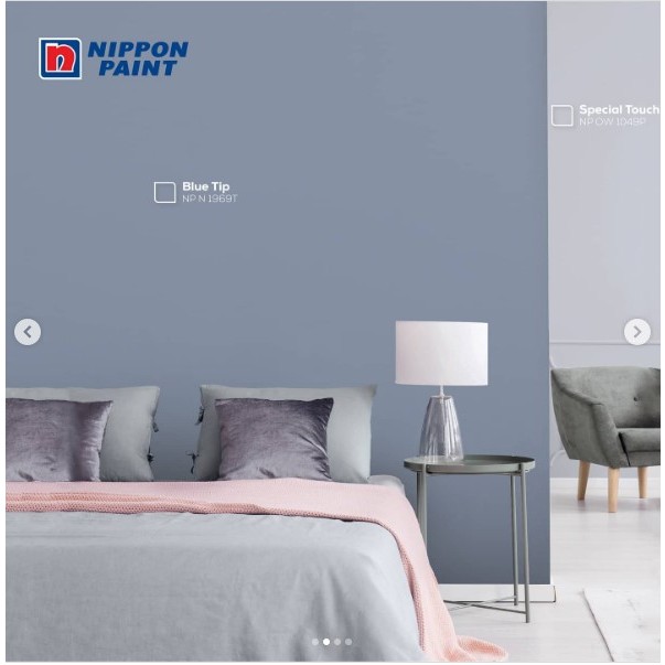 CAT TEMBOK INTERIOR DAN EKSTERIOR NIPPON PAINT - BLUE TIP/N1969T