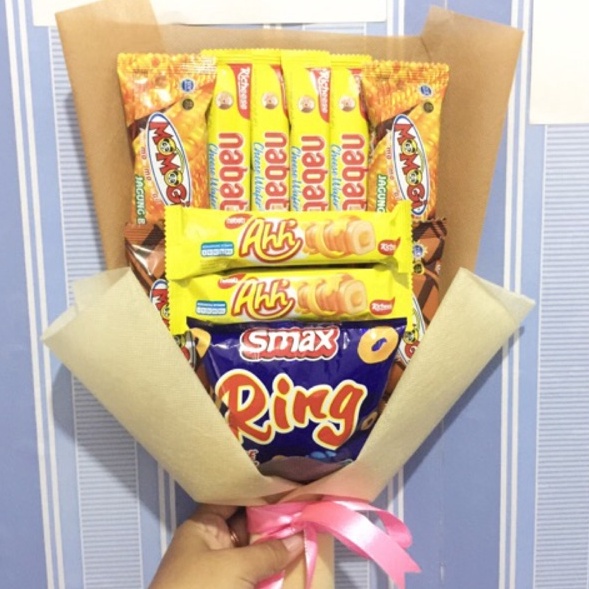 

PALING AMPUH Bouquet Snack Bucket Snack Buket Jajanan Termurah