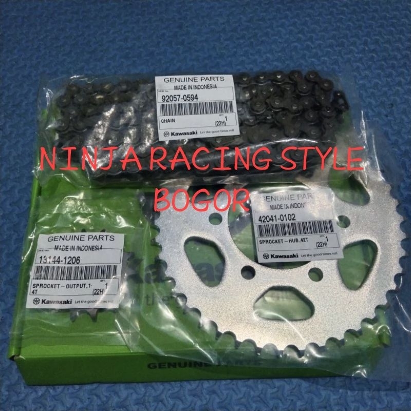 GEAR SET NINJA R SS ORIGINAL