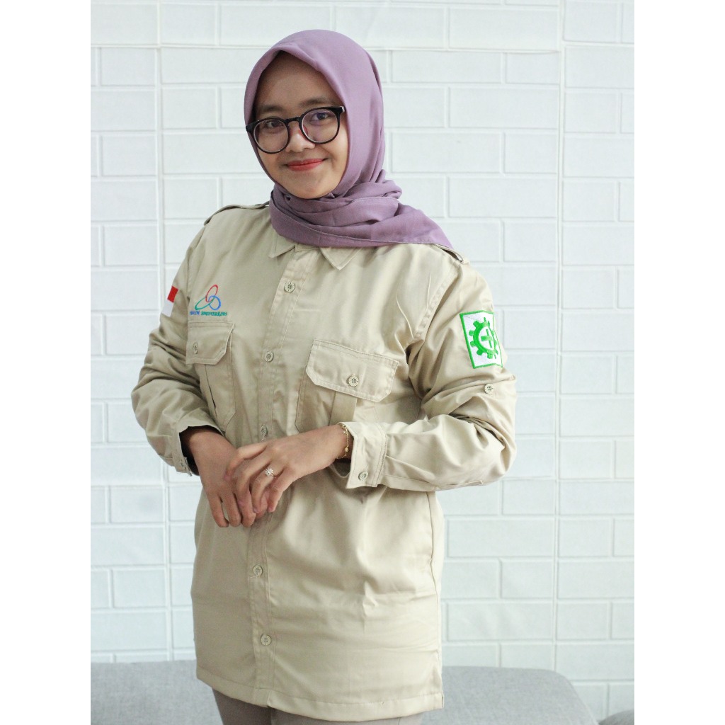 JASA PEMBUATAN CUSTOM KEMEJA PDH POLOS BAHAN NAGATA DRILL