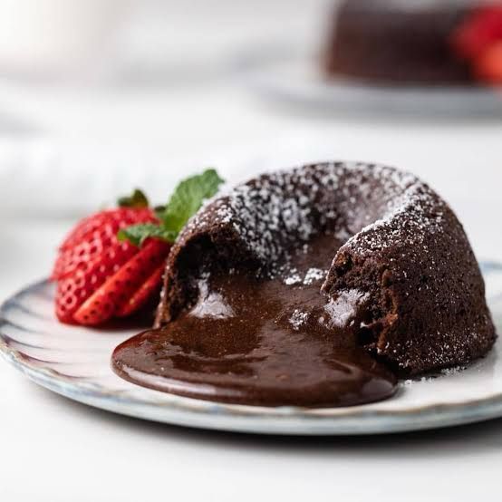 

choco volcano cake