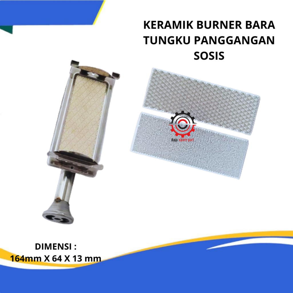 KERAMIK BURNER KOMPOR PANGGANGAN SOSIS